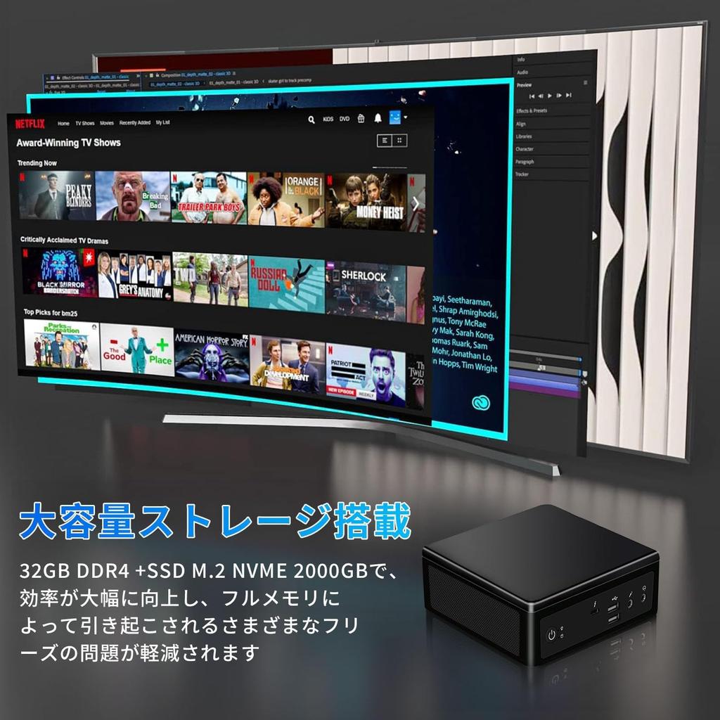 Mini PC with 12th Generation Core i7 1260p 12 Up to 16GB DDR4 Memory NVME Expandable USB HDMI DP 4K Video Office Windows 11 Compact Computer i7