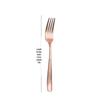 Star Diamond Gold-Plated Stainless Steel Cutlery Set: Luxury Steak Knife and Fork for Hotels