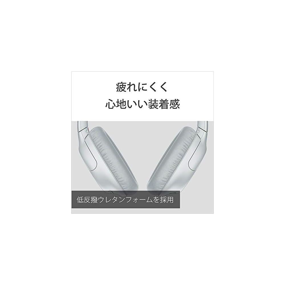 Sony Wireless Noise Cancelling Headphones WH-CH710N: Bluetooth Compatible, Up To 35 Hours of Continuous Playback, with Microphone, 2020 Model, White W