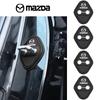 4 szt. Silikonowa Osłona Ochronna Klamry Zamka Drzwi Samochodu dla Mazda 2 3 5 6 Axela Atenza Speed 6 CX-3 CX-4 CX 5 CX-7 CX-8 CX-9 Demio