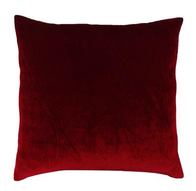 Home D cor Throw Polštář Solid Maroon Dekorativní sametový povlak na polštář – vyberte si