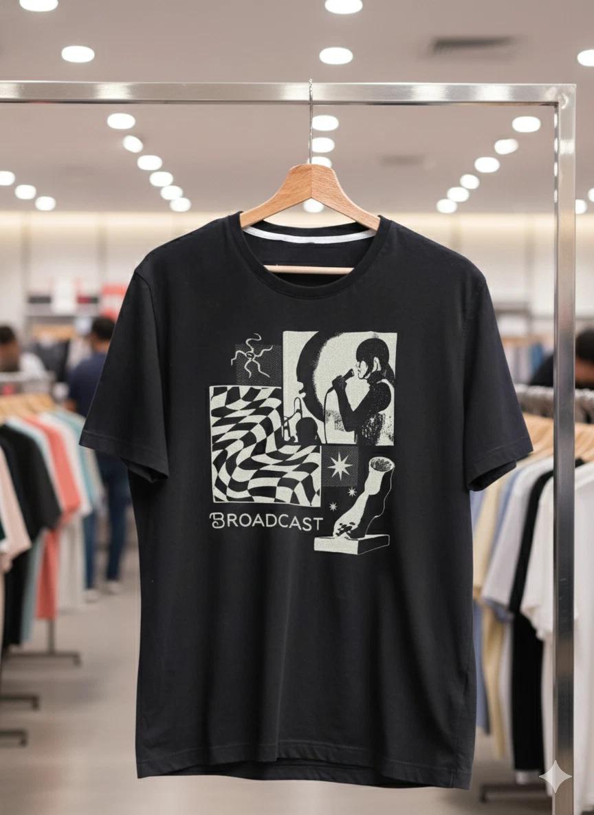 Unisex Adult Casual Music Alternative Music Style Abstract Art T-Sh... XXL