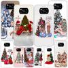 Christmas Girls Tree Gift Phone Case For Xiaomi Poco X7 X6 X5 Pro F7 Ultra Redmi 15C 15 13C 13 12C 12 10 10A 10C 9 9A 9C 9T Cove