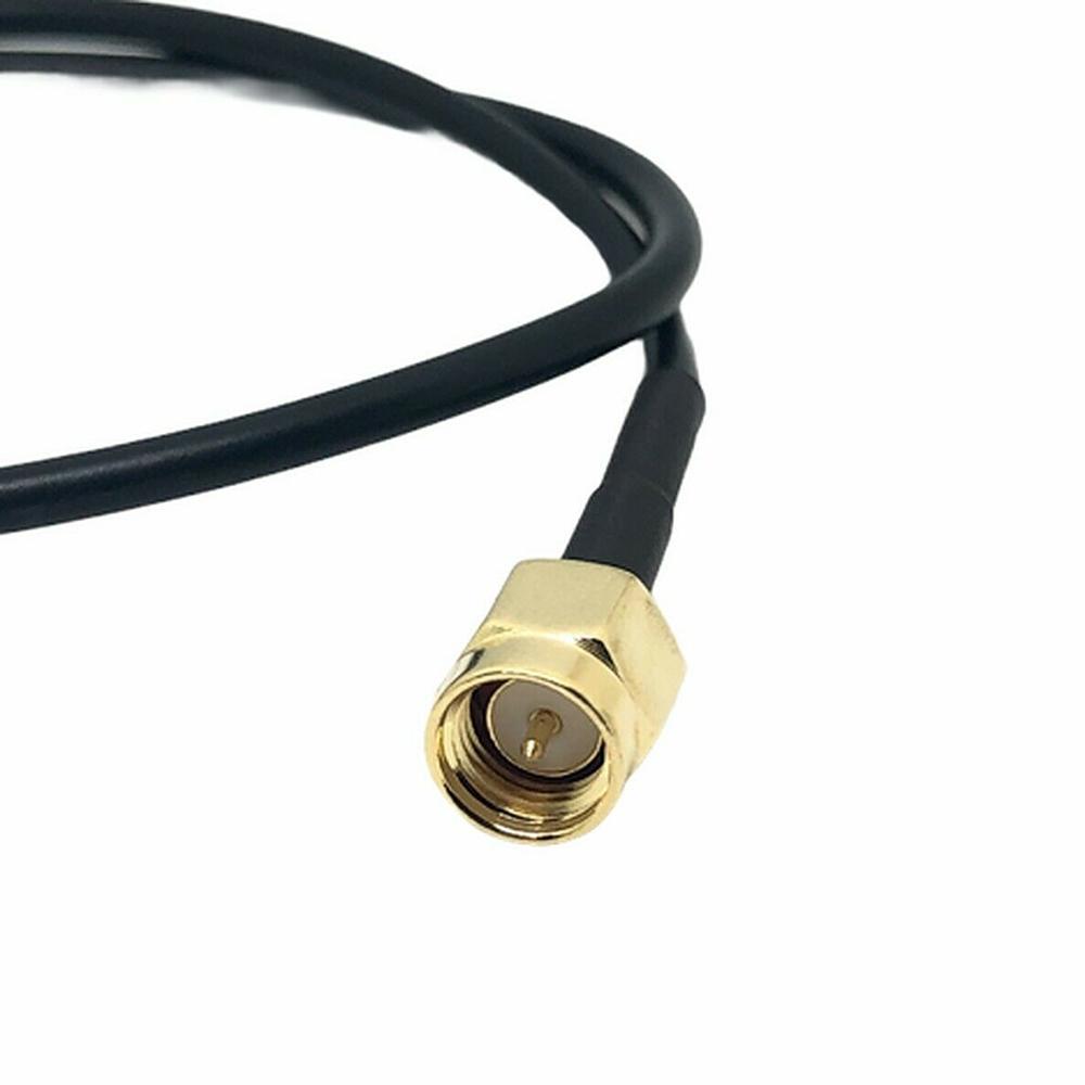 /SMA Male To BNC Female Connector RG174 Adapter Antenna Signal Cable.