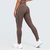 New contrasting color tight high elastic breathable yoga suit six-piece sports running fitness yoga suit women