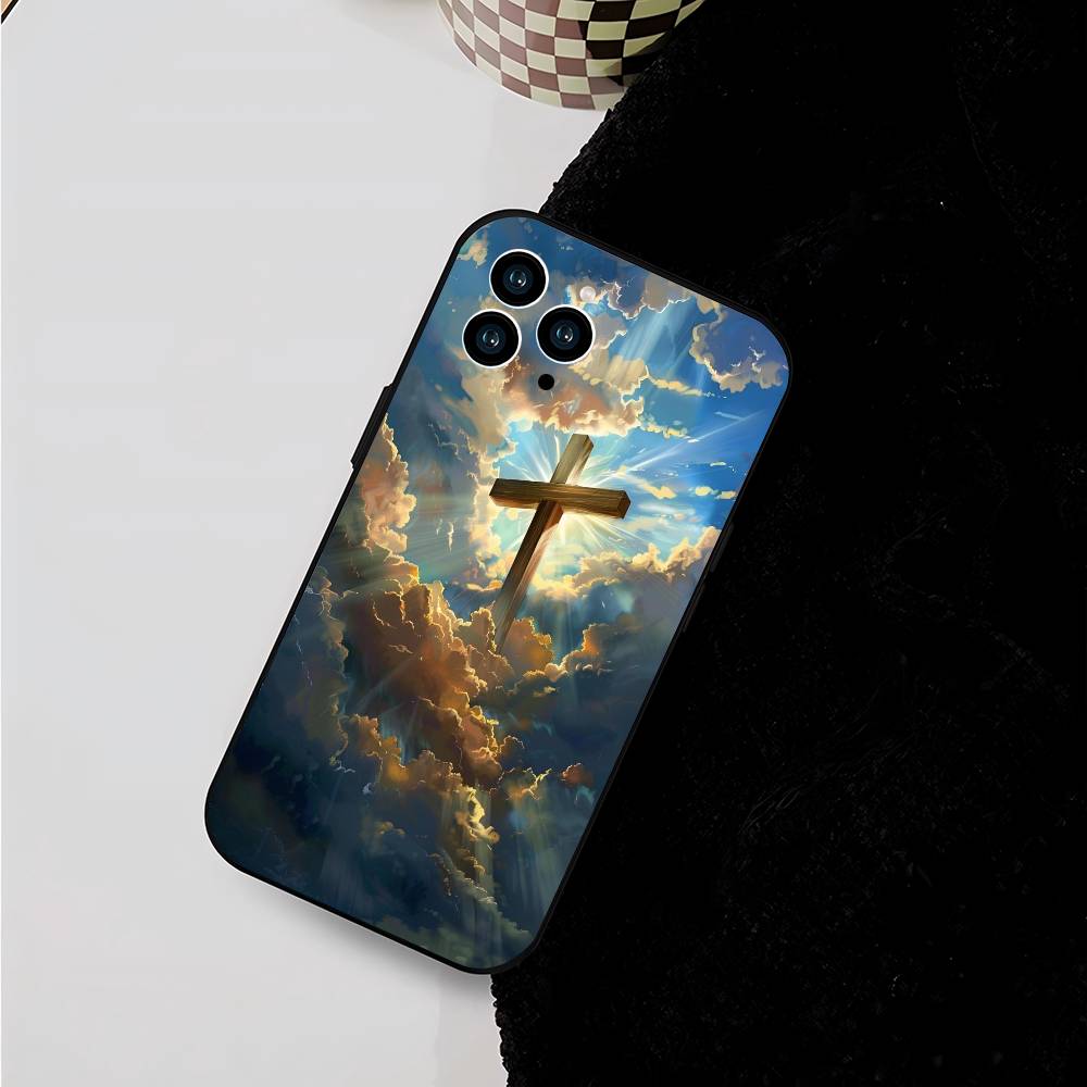 Bible Verse Jesus Christ Christian For Iphone 17 Air 16 Pro Max 15 14 13 Full Cover Anti-Shock MagSafe Cover