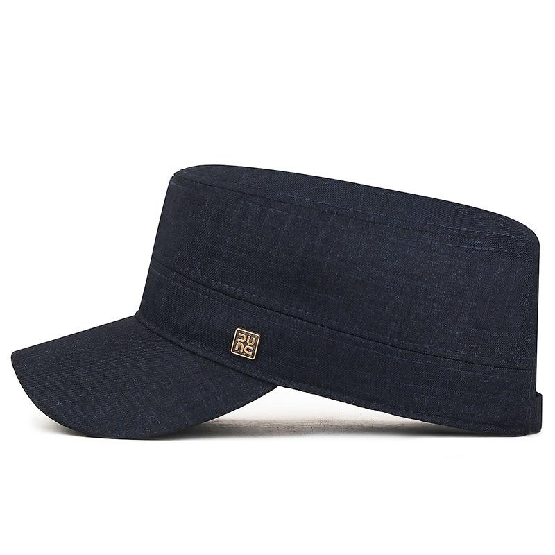 Men's Four Seasons Flat Top Hat Middle-Aged Business Sun Hat