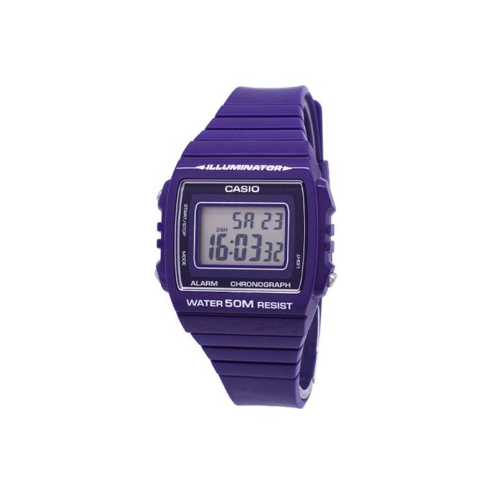 CASIO Women s YOUTH Watch W-215H-6AVDF Purple Strap