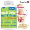 Bunkell Einmal täglich Bariatrisches Multivitamin-Nahrungsergänzungsmittel, 45 mg Eisen, 22 Nährstoffe, 120 Kapseln