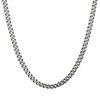 Vnox Retro Oxidized Stainless Steel Cuban Link Chain Necklace, 5mm Miami Curb Chain Neck Collar,Fashion Unisex Simple Jewelry