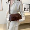Trendy Retro Small Square Bag For Women Stylish Chic Single Shoulder Crossbody Bag