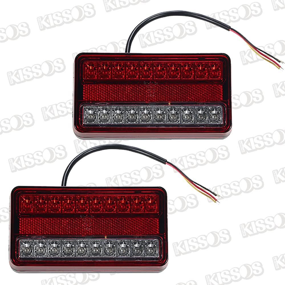 LED Tail Lamp, Brake, Gymny, Trailer, Turn Signal, Small, General Purpose, Outside, Left and Right Set