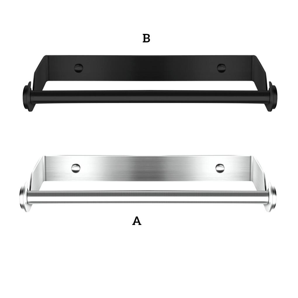 Ανοξείδωτος Χάλυβας Θήκη Χαρτοπετσέτας Ράφι Χωρίς Τρύπημα Επιτοίχια Βάση Ρολού Χαρτιού για Μπάνιο Κουζίνα Κρεμαστή Θήκη για Μωρομάντηλα