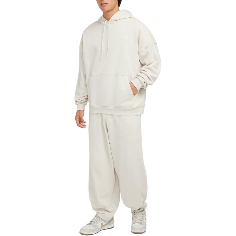 Nike Sweatshirts Men's White Hooded Moderate HJ1817-104