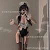 True Night Sexy Lingerie Pure Desire Uniform Small Chest Pajamas Free Lace Onesie Maid Suit