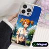 Everlasting Summer Alisa Silver Plating Magsafe Mobile Phone Case for iPhone 17 16 15 14 13 12 11 Air Pro Max Plus Cover