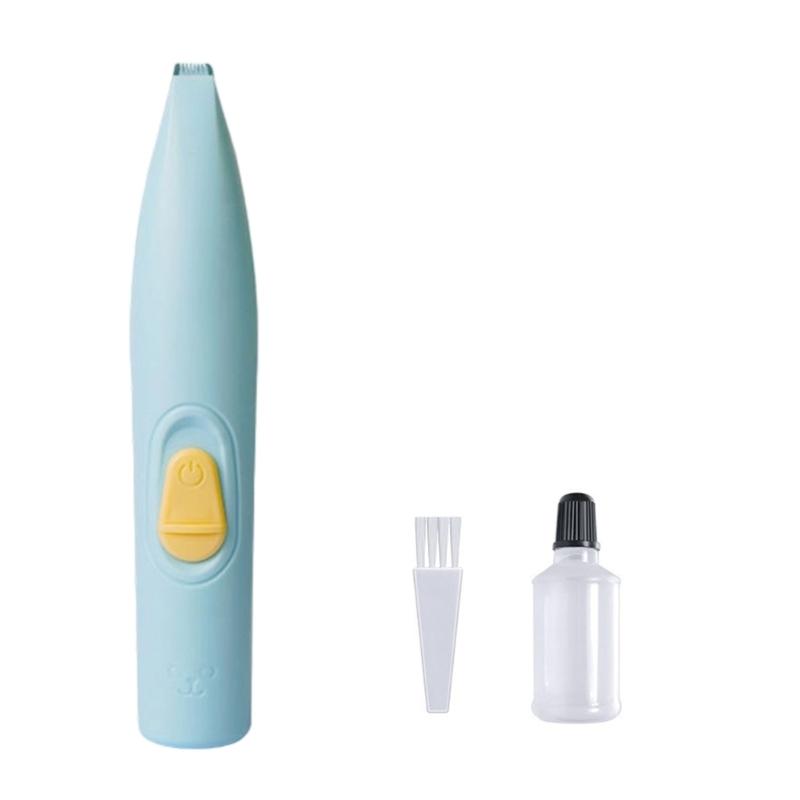 Kabelloser Tierhaarschneider für Hunde Katzen mit geräuscharmem Design und ergonomischem Griff für Pfotenpflege