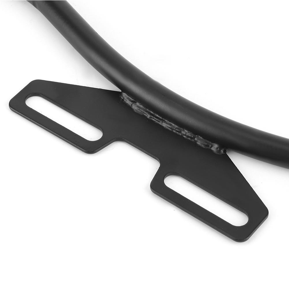 Aluminum Alloy Motorcycle Front Bumper Bracket Fog Light Mount Support Fit for HondaBlack