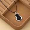 Retro Black Gourd Pendant Necklace Women's New Long Versatile Fashion High Sense Light Luxury Niche Sweater Chain