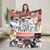 Benson Boone American Singer Blankets Warm Soft Plush Bedding Throws For Couch Bed Airplane Travel Flannel Bedspread Bed Cover