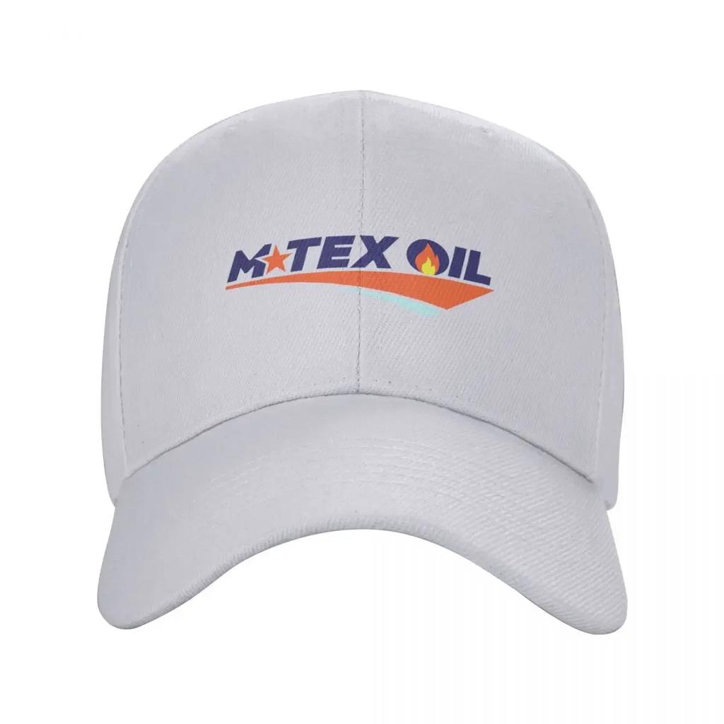 M TEX OIL LOGO Baseballkappe Lustige Hüte Designerkappe Einzigartige Hüte Designer Mann Damen