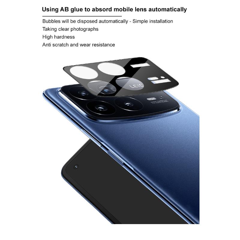 For Xiaomi MI MIX Fold 4 5G Glass IMAK High Definition Glass Lens Film Black Version