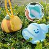 Silicone Earphone Storage Bag Cartoon Shell Bee Silicone Coin Purse Wear-resistant Ultra Light Earphone Cover Gift