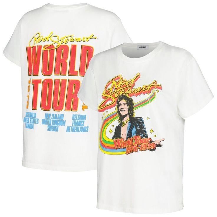 Rod Stewart Daydreamer Women#039;s 197879 World Tour  TShirt SEG_275 Unisex T-Shirt XXXL