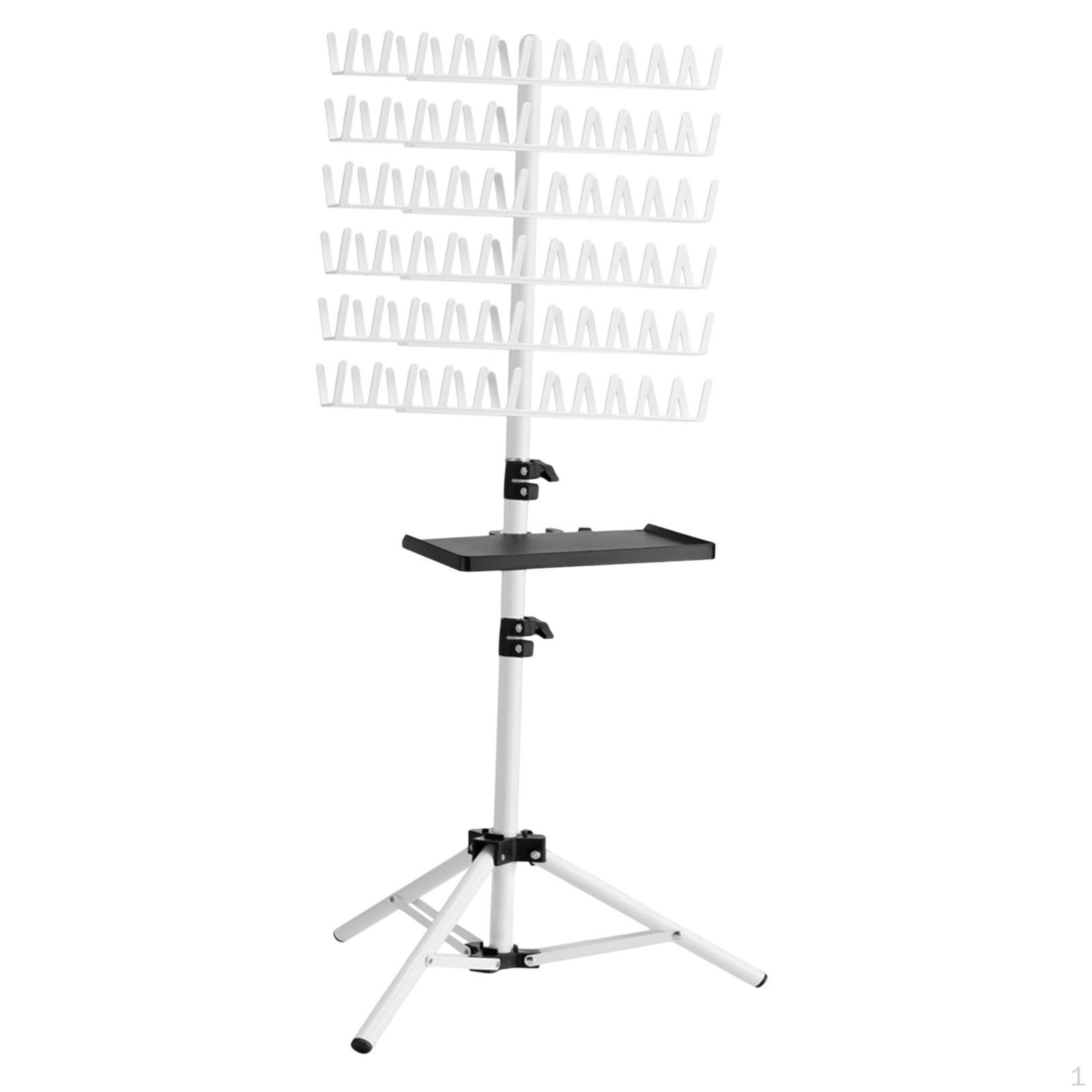 

Регулируемая стойка для плетения волос, удобные инструменты, держатель для удлинителя, вешалка белый