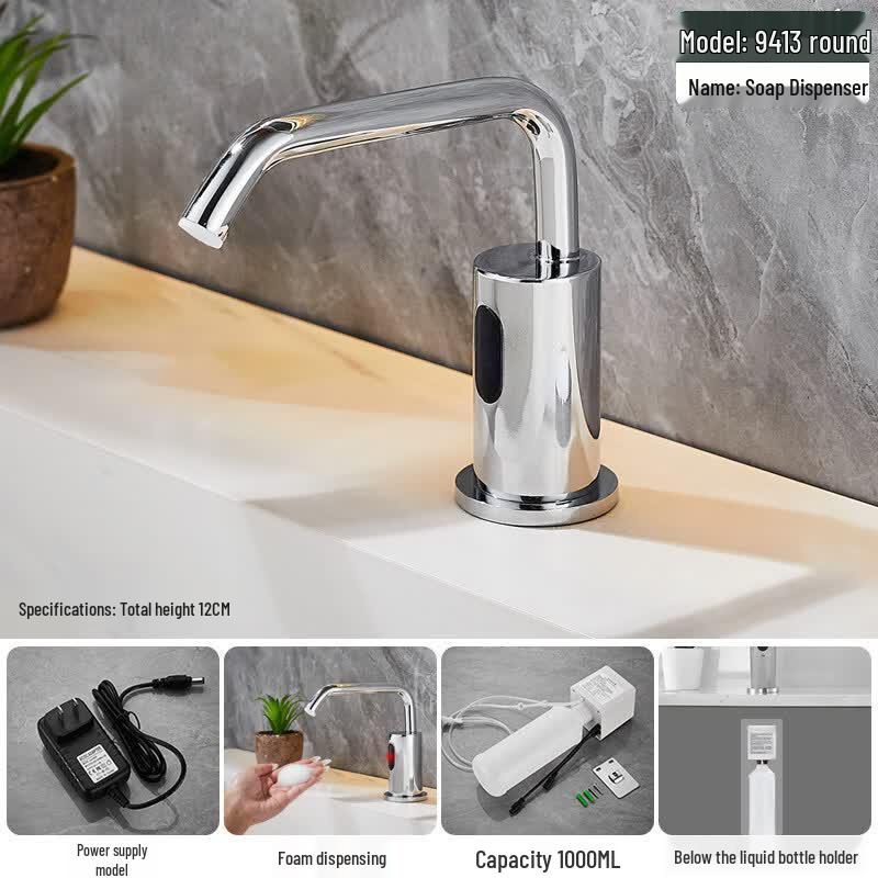 Tai Ju Fu 9413 Automatic Sensor Foam Soap Dispenser Faucet