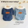 Winter Dog Hiking Jacket Plush Lining Dog Vest Coat Fashion Pet Clothes  for Small Medium Dog