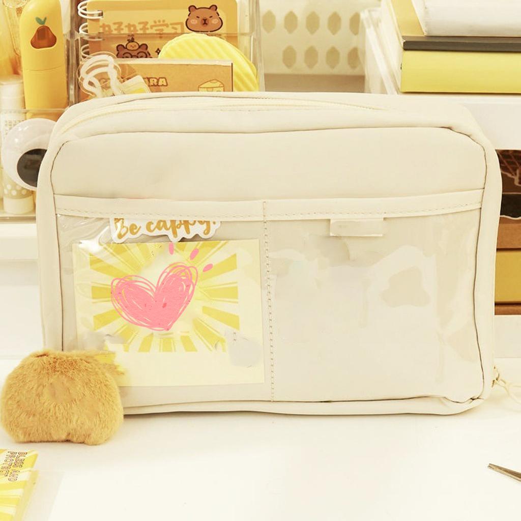 12 - Layer Panda Large-Capacity Pencil Case For Boys And Girls Primary School Students High-Looking Stationery Box INS Style