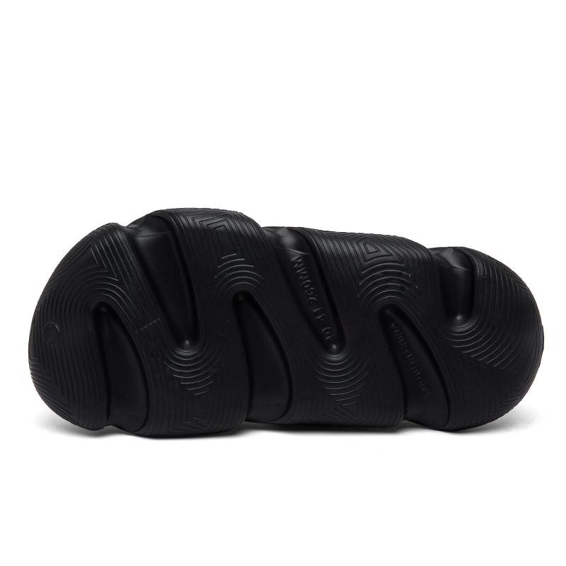 2 in 1 Fashion Men's Sandals Lightweight EVA Garden Shoes Indoor Outdoor Clogs Slippers Breathable Wading Shoes