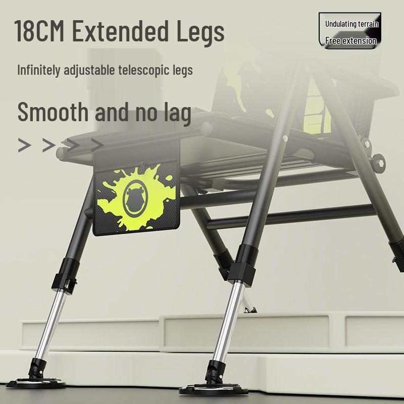 New European-Style Folding Reclining Multi-functional All-Terrain Metal Fishing Chair