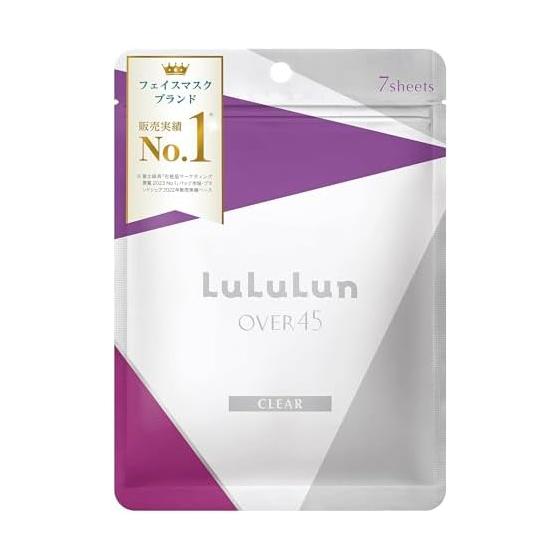 LuLuLun LuLuLun OVER45 Iris Blue (Clear) 7 pieces pack face pack sheet mask daily moisturizing