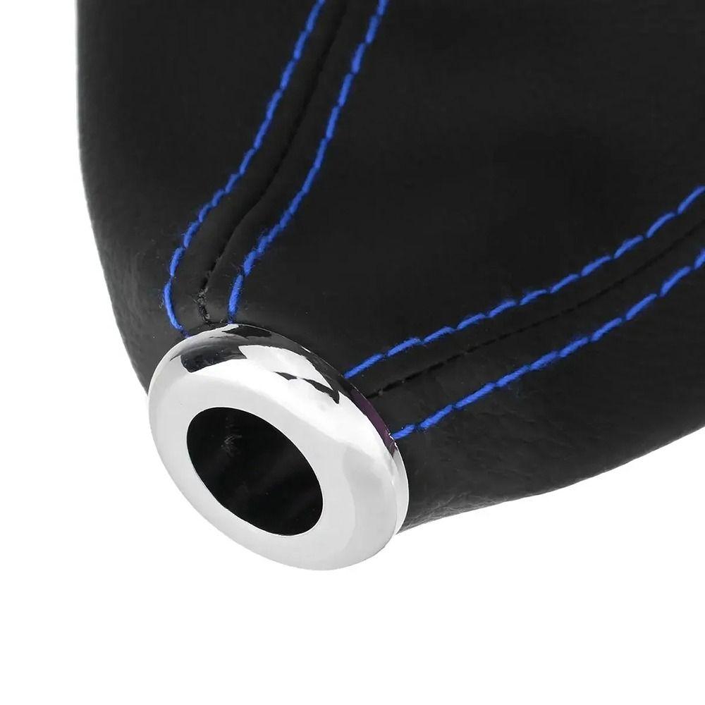 1Pcs PU Leather Gear Shift Collars 16mm Shift Lever Knob Boot New Dust Cover Car Auto Accessory