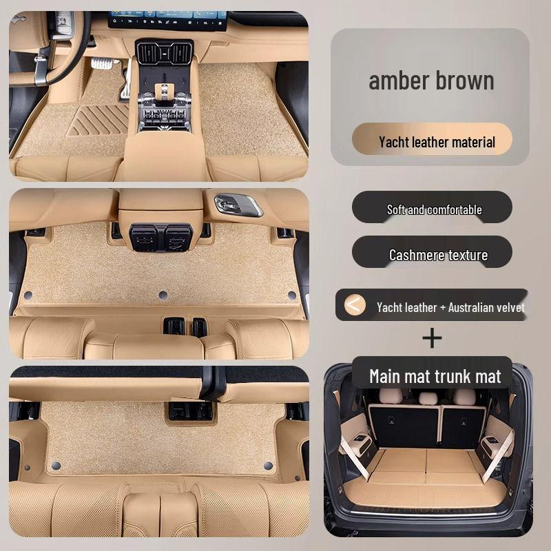 Fang Cheng Bao 8 Car Floor Mats: Full Coverage for 2025 Model, 6 or 7-Seater