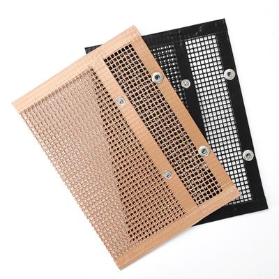 Reusable BBQ Mesh Grill Pouch Non-Stick Barbecue Bag for Charcoal Gas Electric Grills 27 * 22cm