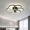 Nordic Bedroom Ceiling Fan Light Home LED Ceiling Light Remote Control Ceiling Fan with Light Living Room Decoration Lighting