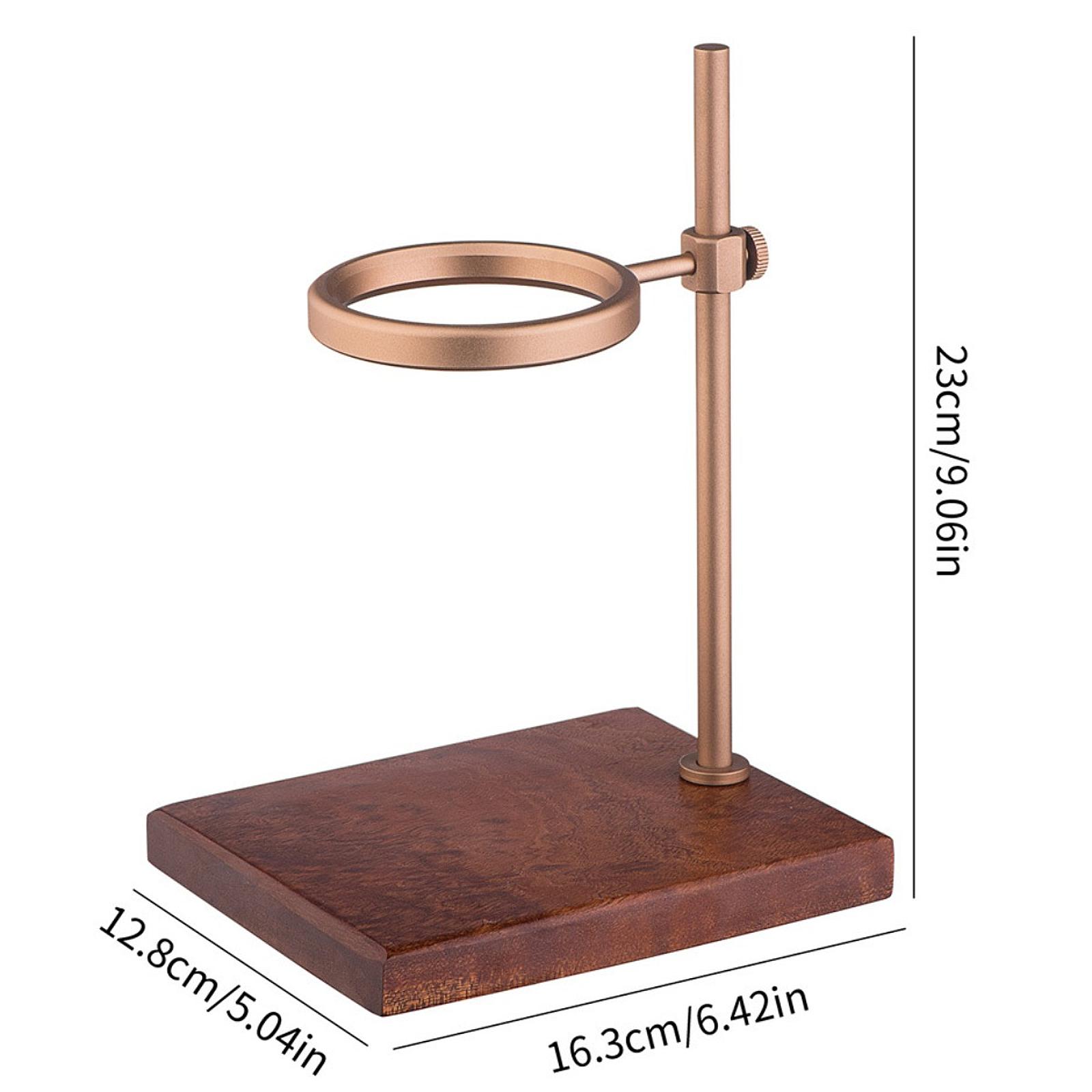 Coffee Filter Holder Metal Coffee Dripper Stand Rack Aluminum Alloy Coffee Filter Cup Holder Hand Made Coffee Stand Pour over