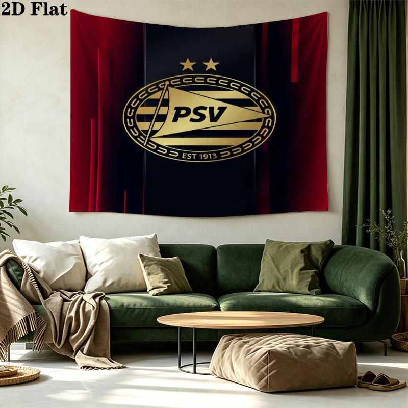 PSV Eindhoven Printed Tapestry – Wall Hanging for Bedrooms, Dorms, and Home Decor