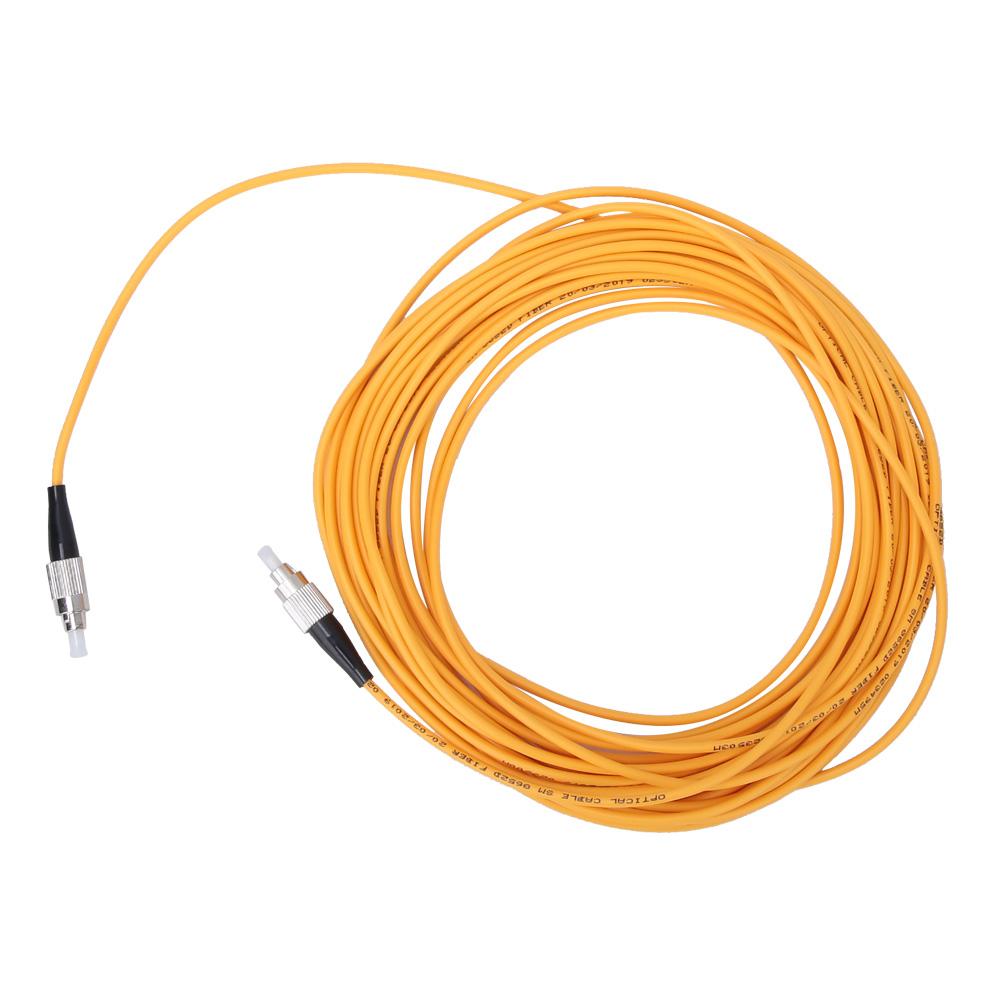 

10м FCUPC до FCUPC Одномодовий Оптичний Патч-корд Жовтий