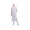 New MLB Short-Sleeved Dresses Women's Ivory White 3FOPB0243-50IVS