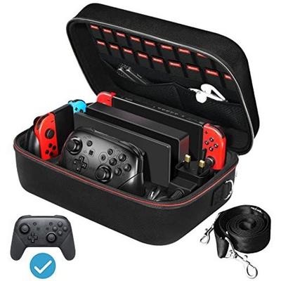 iVoler Switch Case Compatible Organic EL Model Convenient Carrying Storage Waterproof Dustproof Dirt-resistant Shockproof Full Protection Capacity