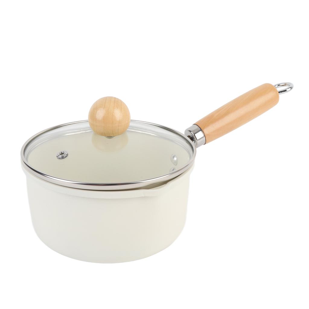 Food Cooking Pot Uniform Heat Transfer Non Stick Space Saving Multifunctional Cooking Sauce Pot for Home