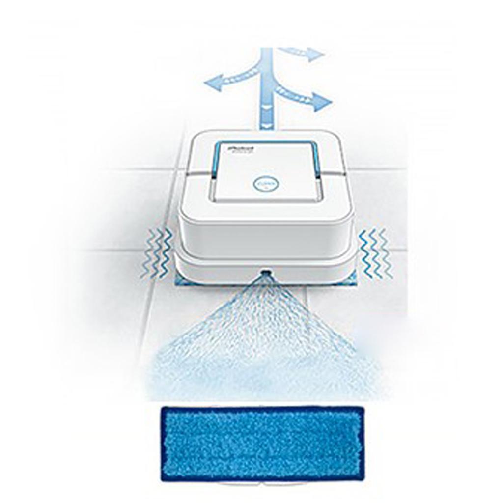 10 Pcs Washable Mopping Cleaning Pads Wet Sweeping Pad Replacement for  240 241 Sweeper Easy to Clean