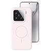 For Xiaomi 14 Pro Liquid Silicone Magnetic Case Skin-Touch Phone Cover