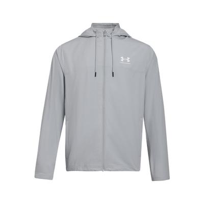 UA Rival Warm Comfortable Windproof Breathable Jacket Men Jacket Gray 1390149-011