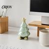 3D Printed Christmas Tree Decor Figurine, Cute Smiling Face Storage Multifunctional Organizer Desktop Ornament, Multi-Purpose Decorative Toy