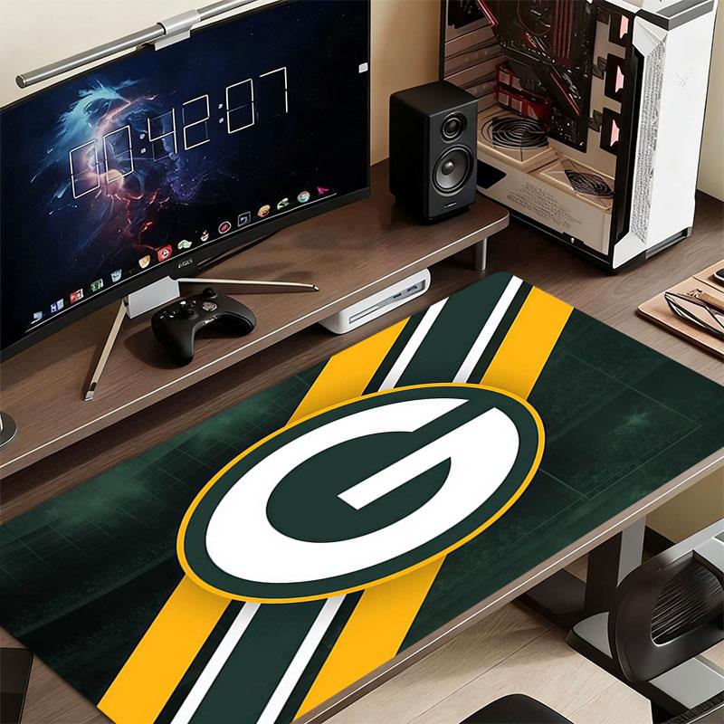 Pittsburgh Steelers Mouse Pad, Large Gaming Desk Mat, Non-slip XXL Mousepad for Laptop & Tablet, Mini PC Playmat with Stitched Edges
